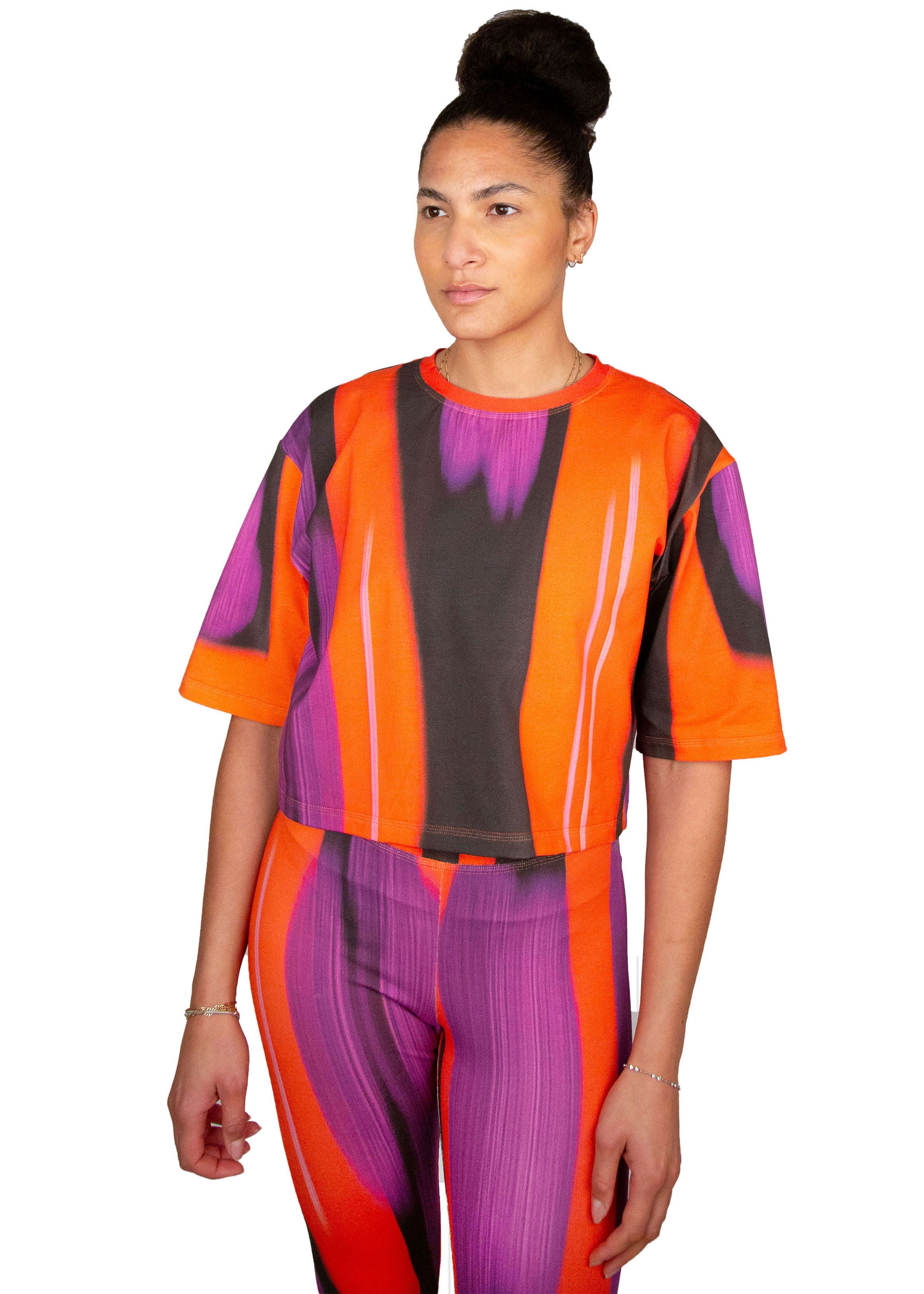 crop top // floripa print