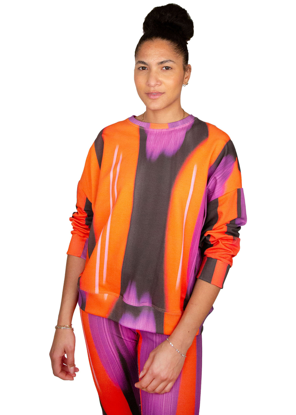 terry sweater // floripa print