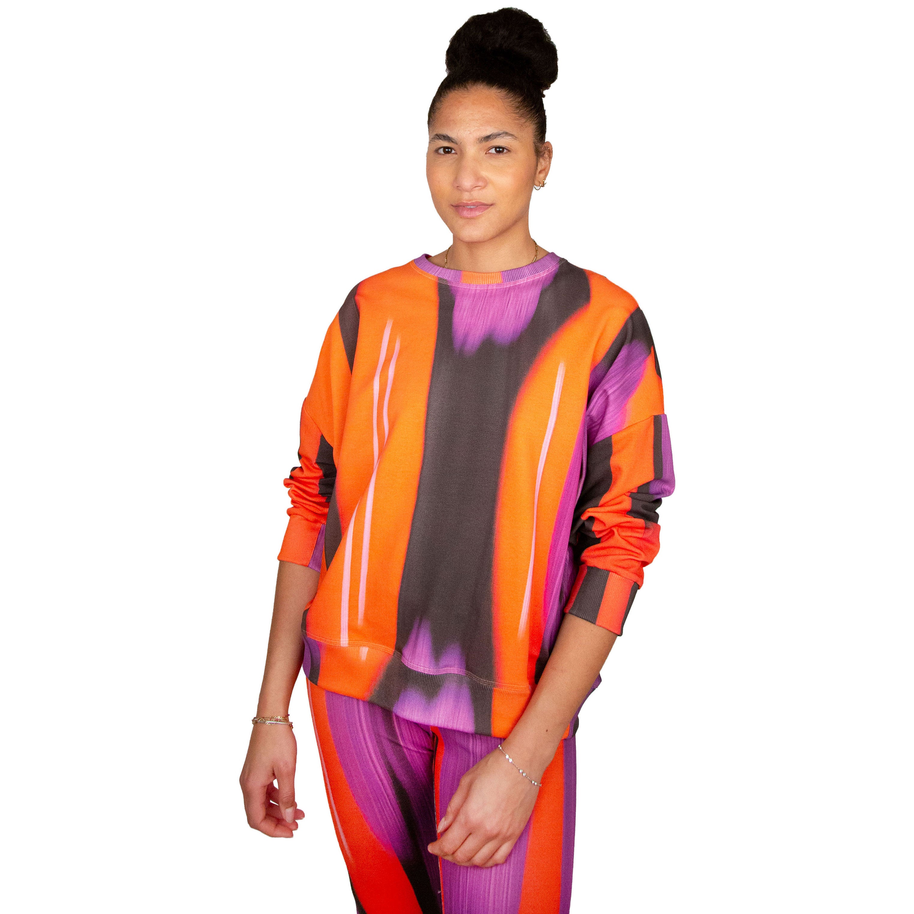 terry sweater // floripa print