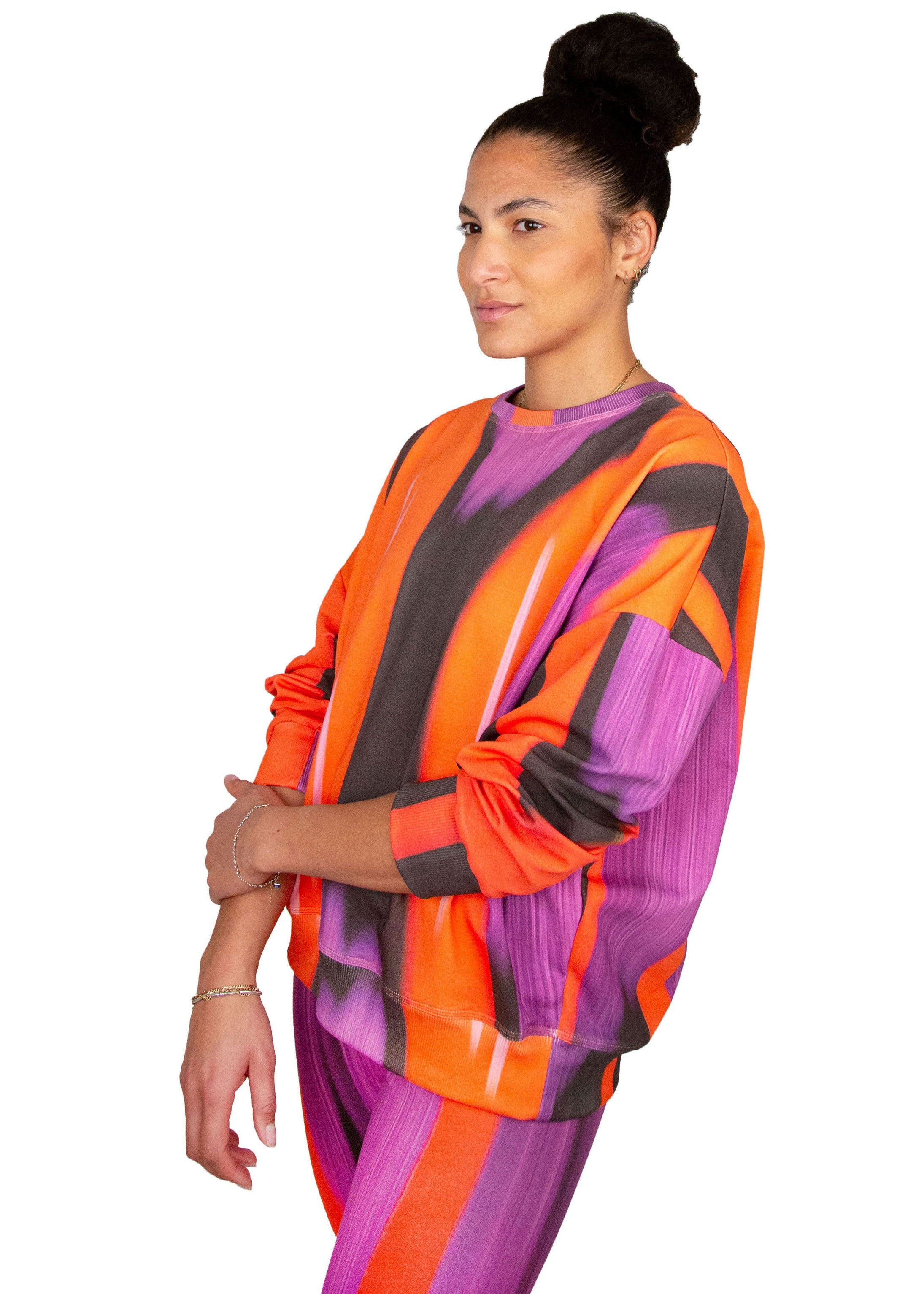 terry sweater // floripa print