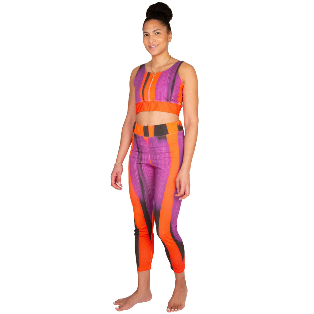 leggings // floripa print