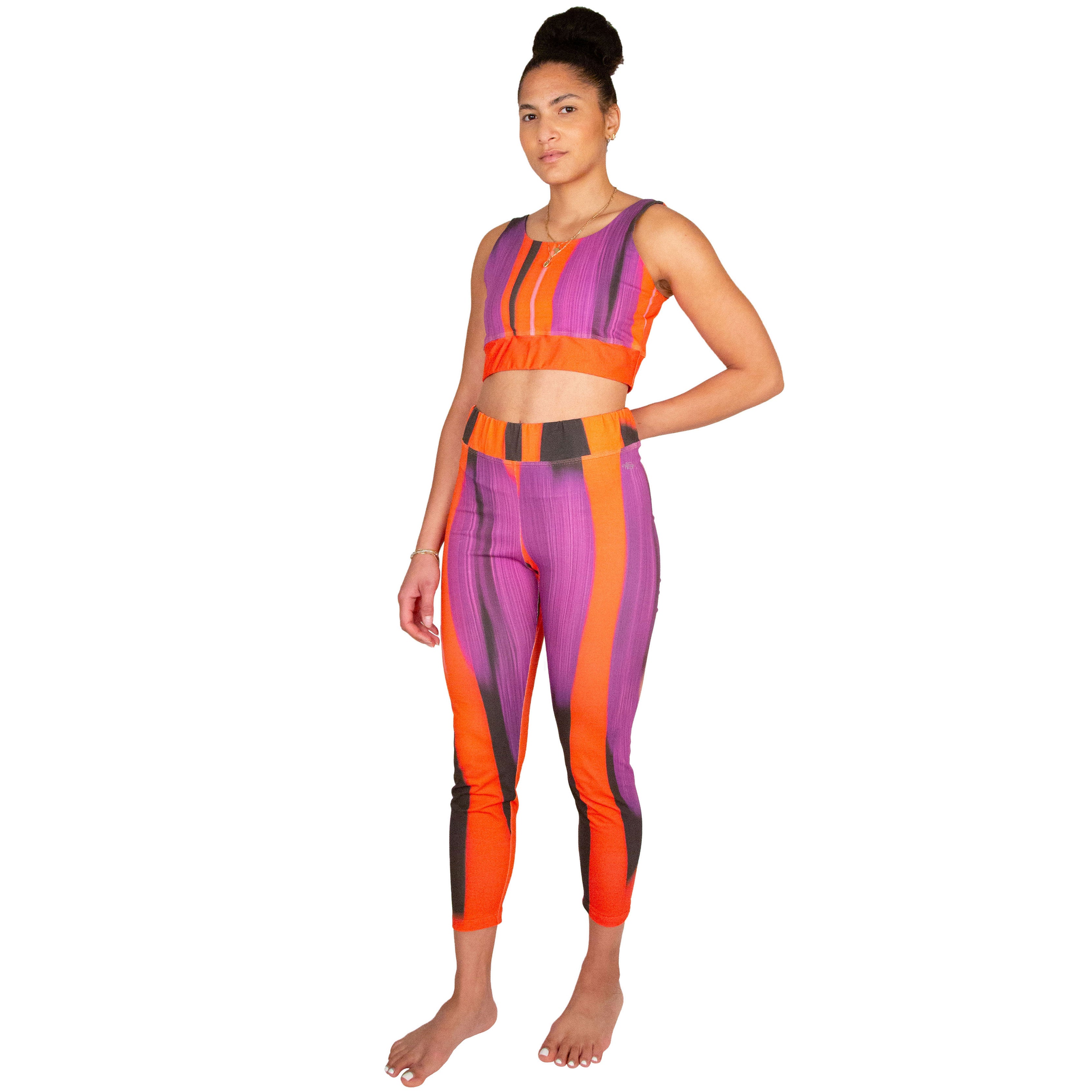 leggings // floripa print