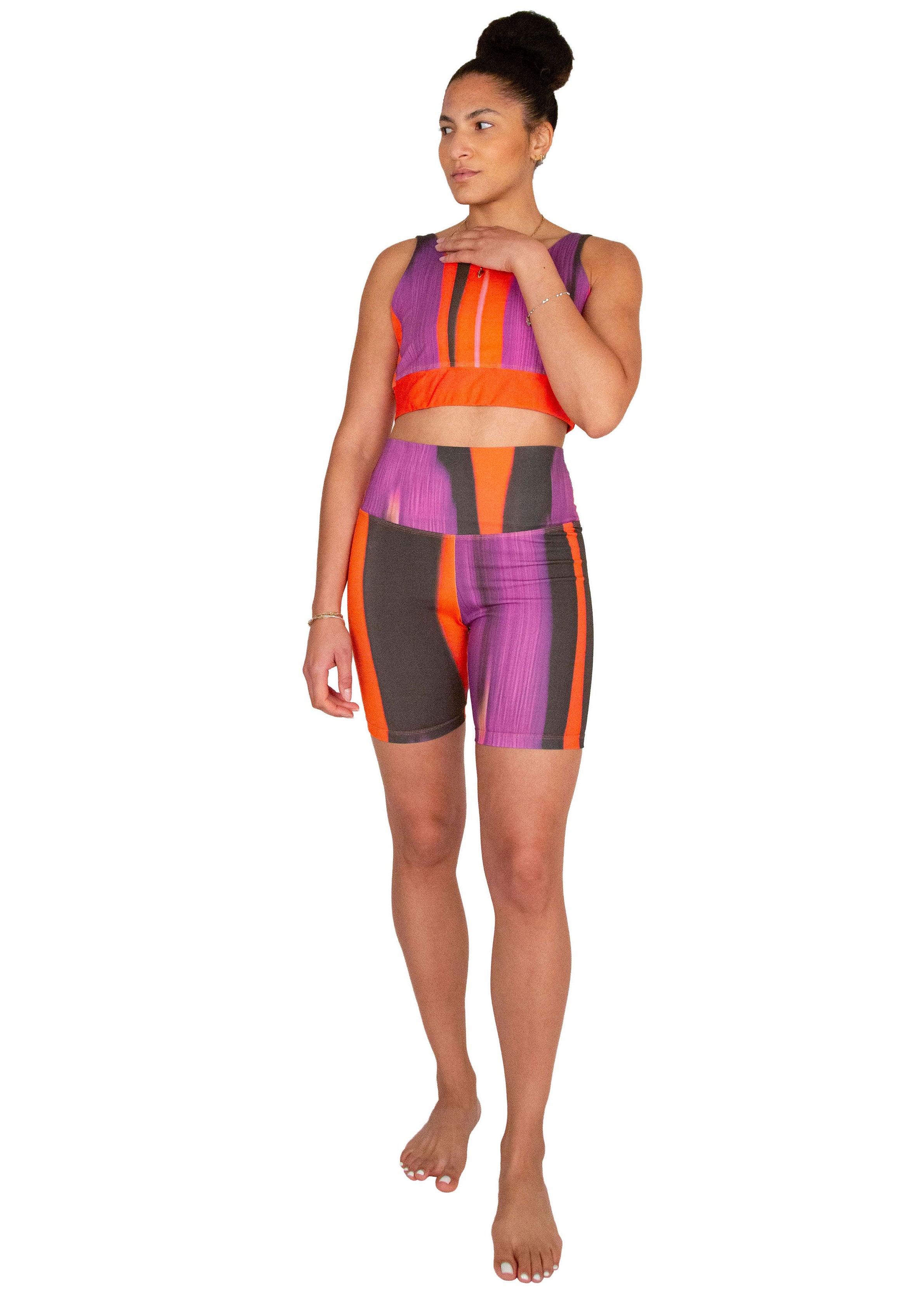 short leggings // floripa print
