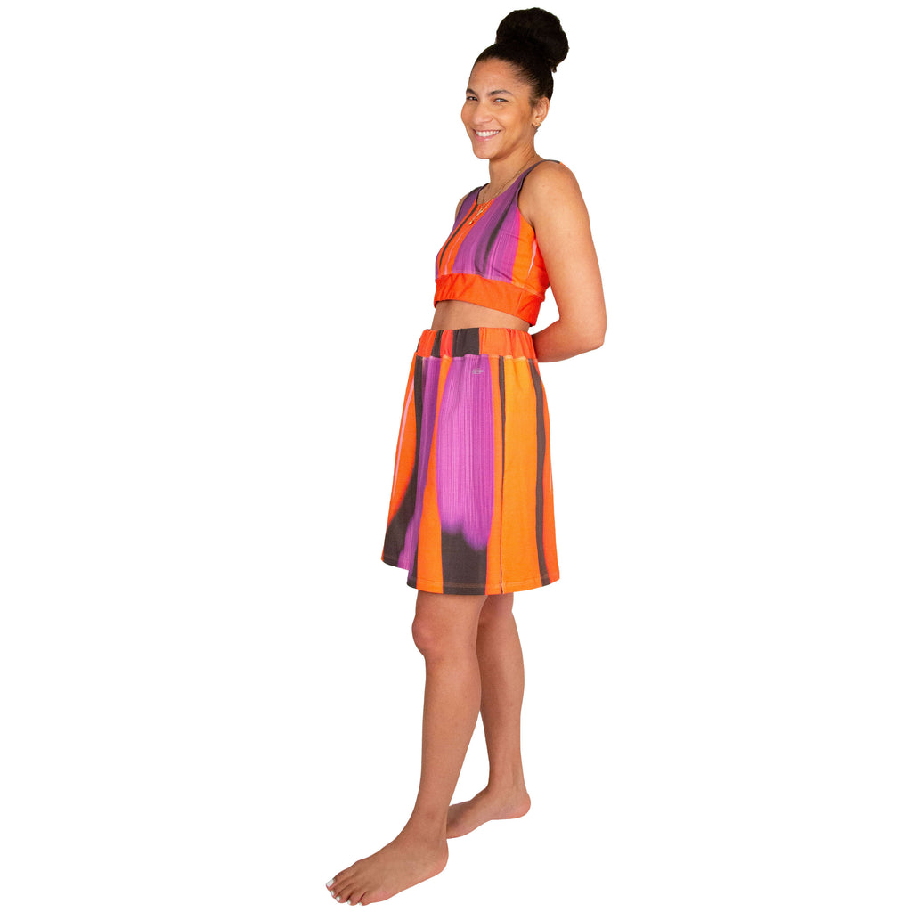 terry shorts // floripa print