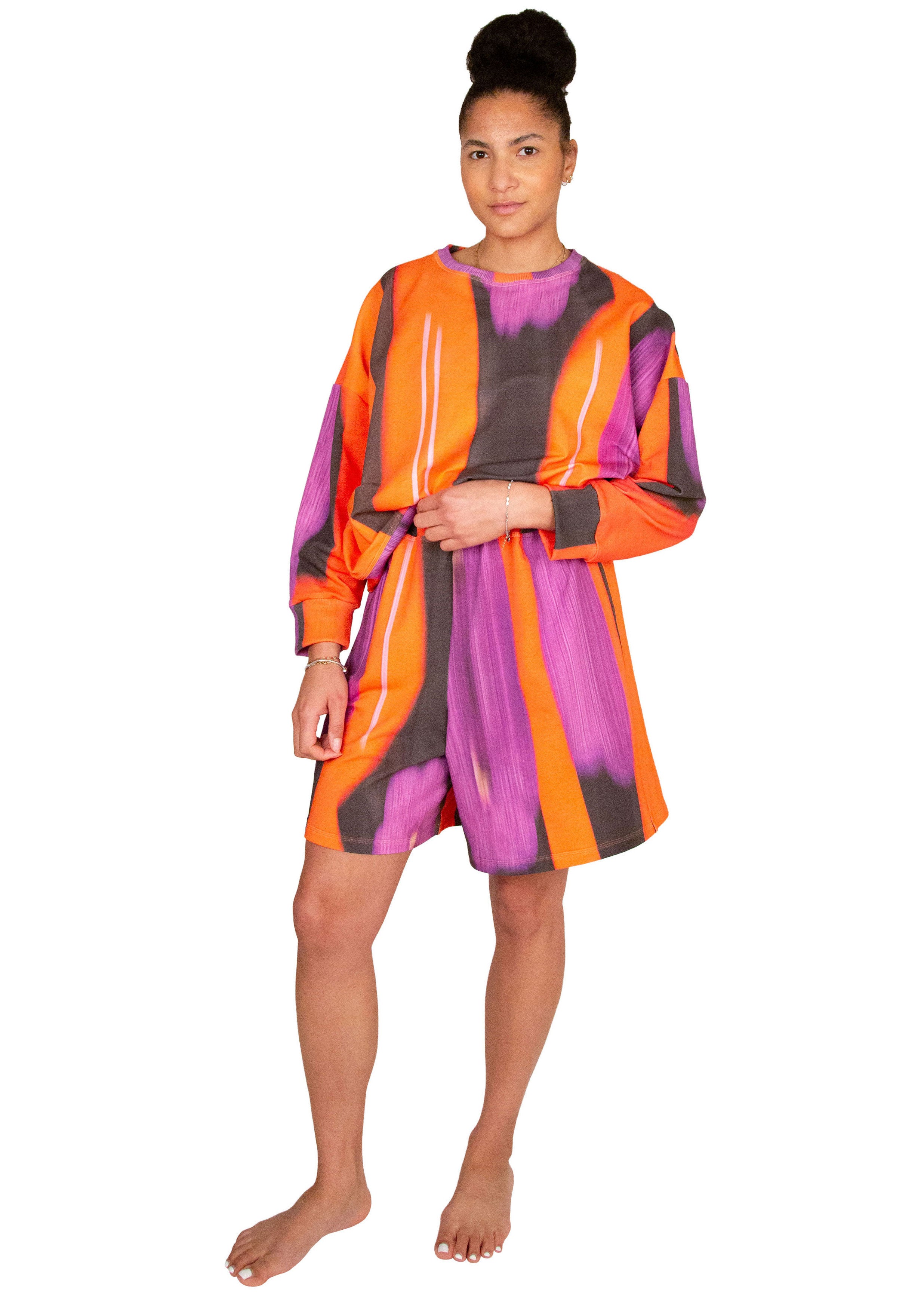 terry sweater // floripa print