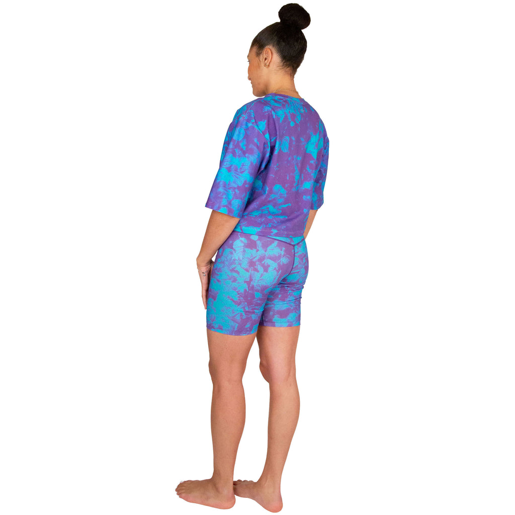 crop top // avril print