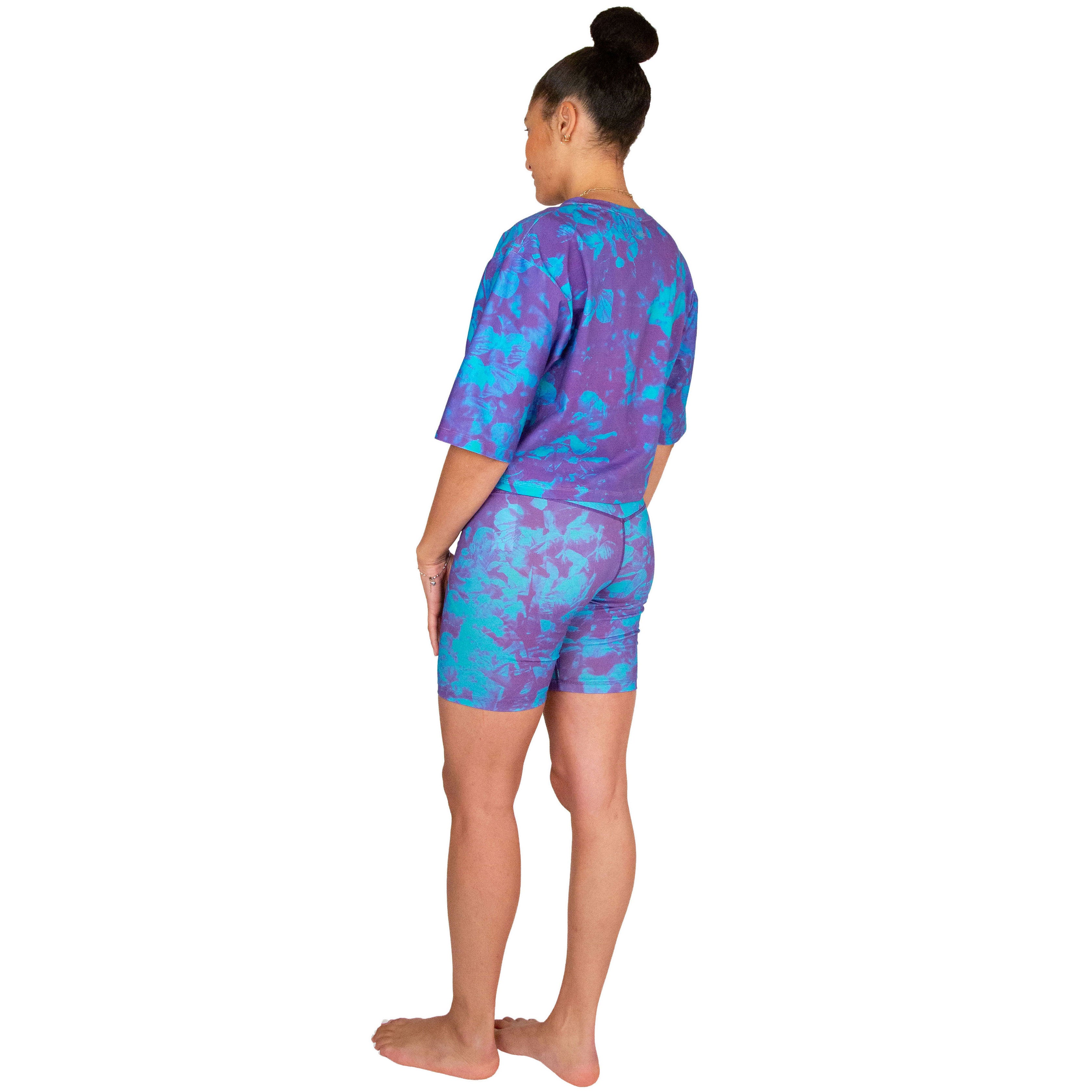 crop top // avril print