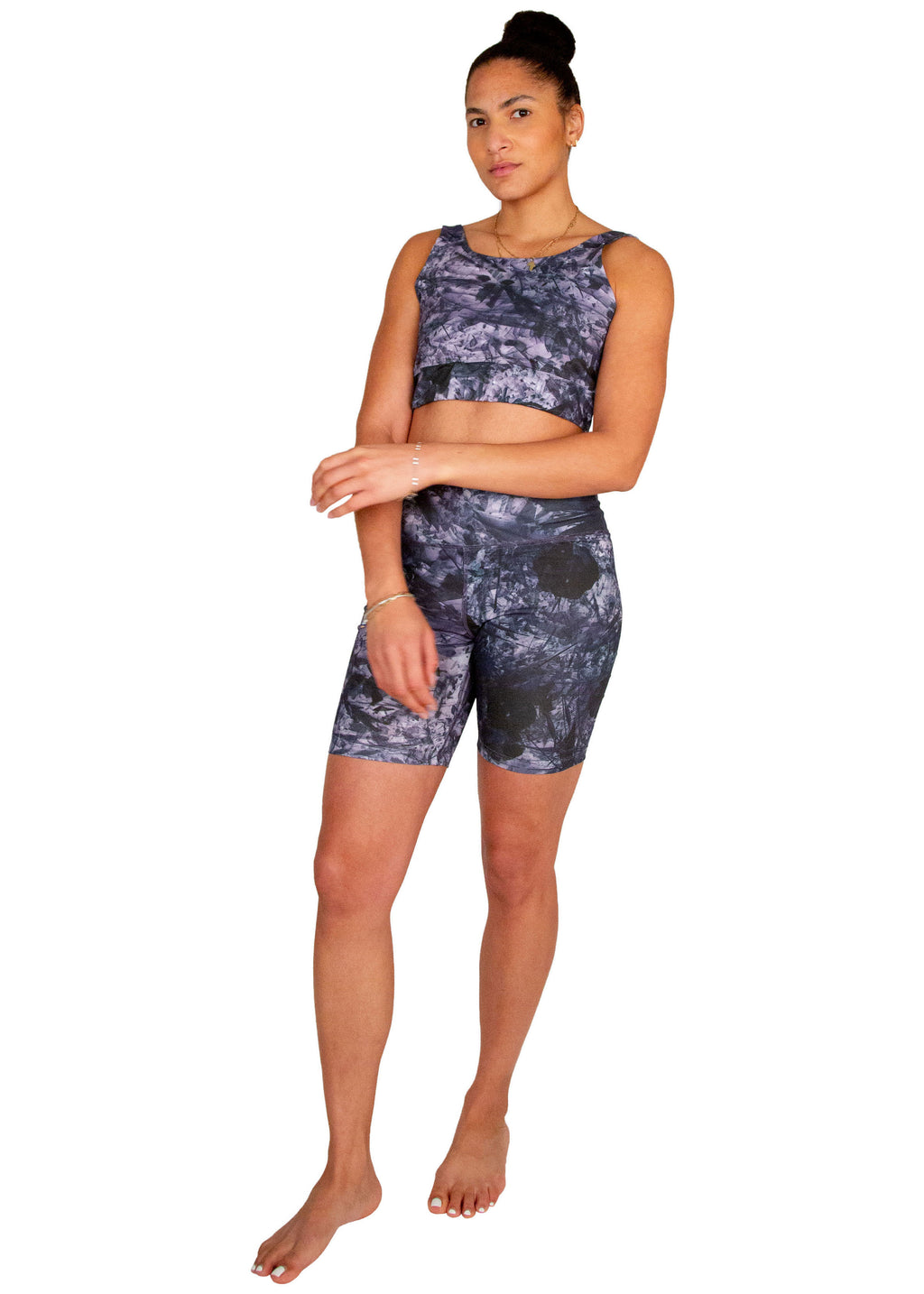short leggings // tobiume print