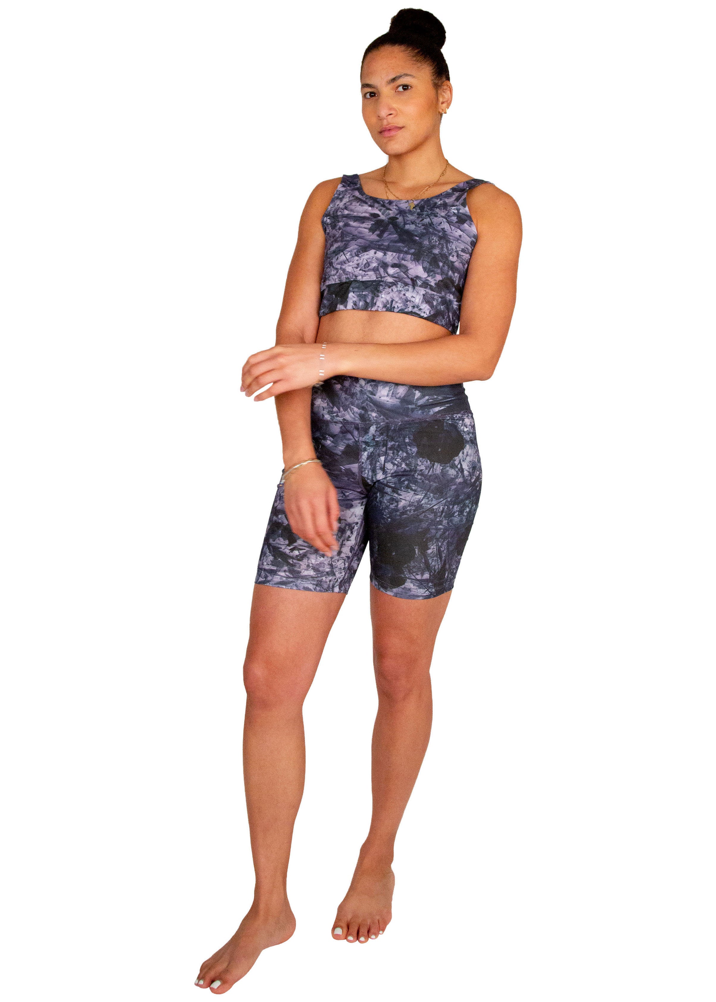 short leggings // tobiume print