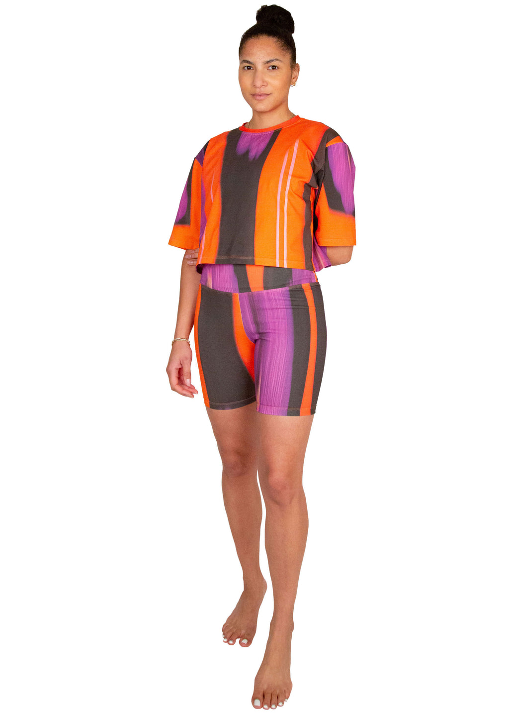 crop top // floripa print