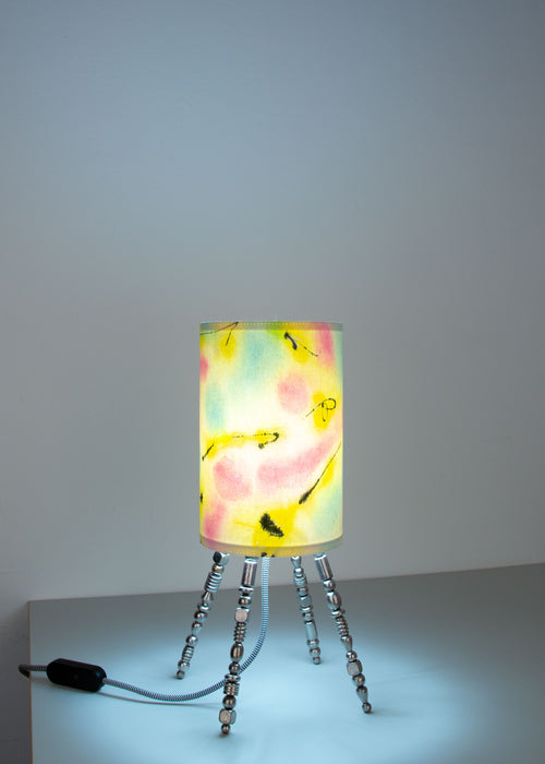 lamp 01 // hand-painted fabrics