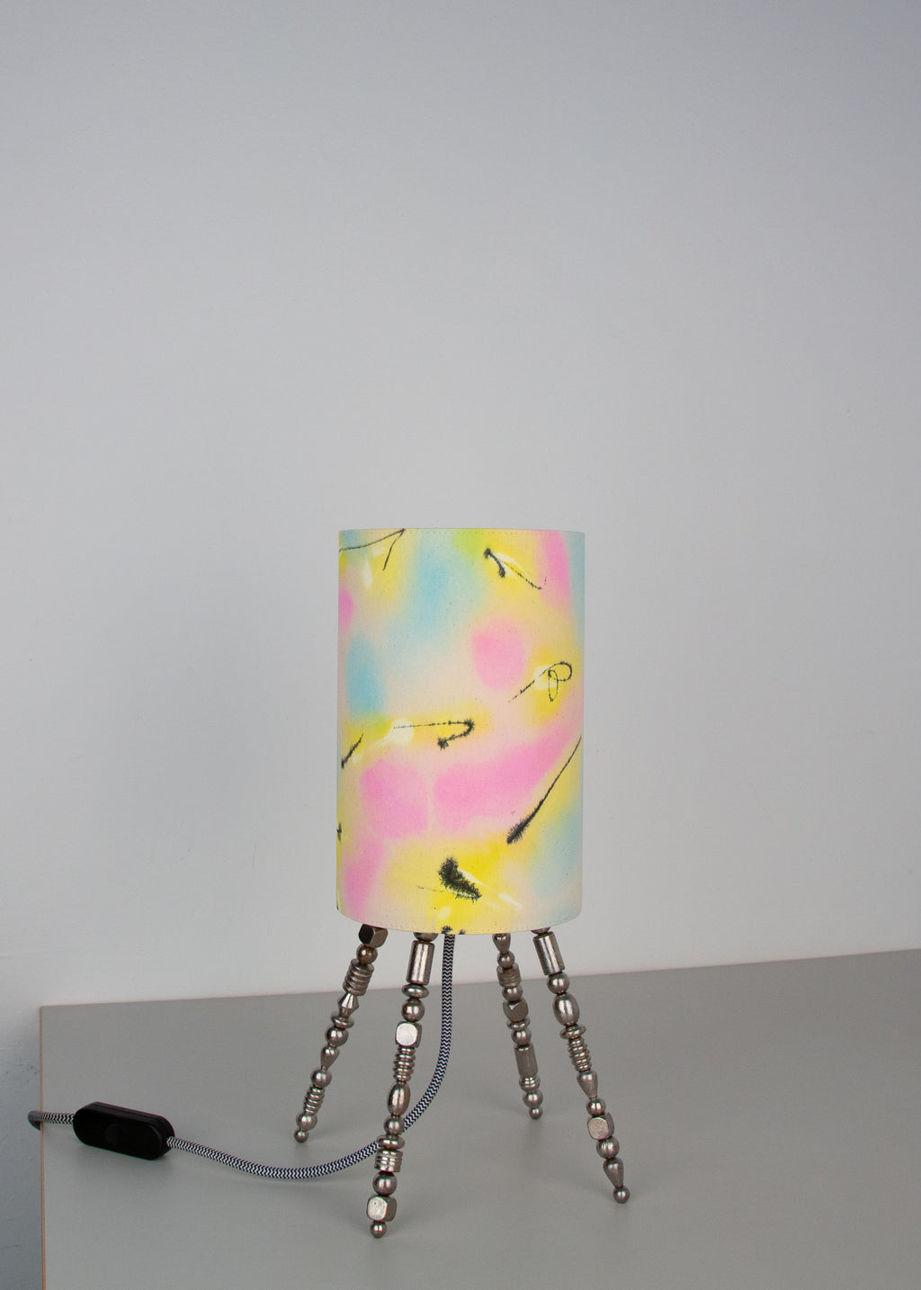 lamp 01 // hand-painted fabrics