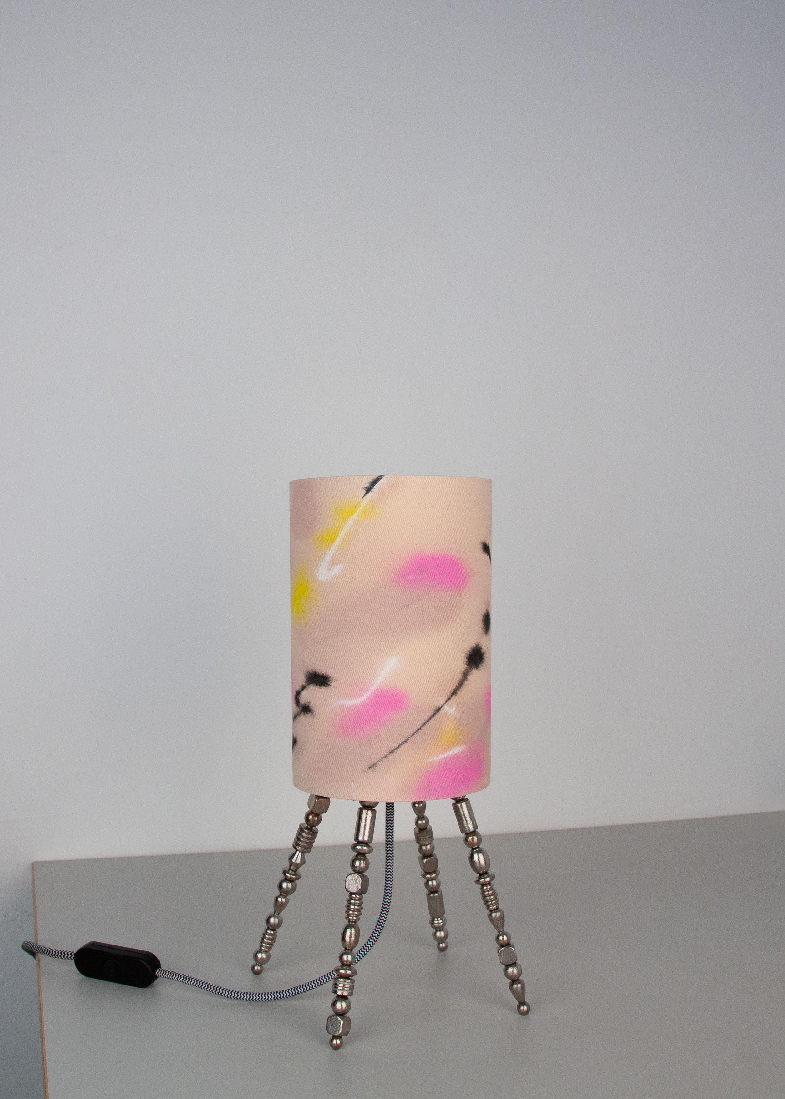 lamp 03 // hand-painted fabrics