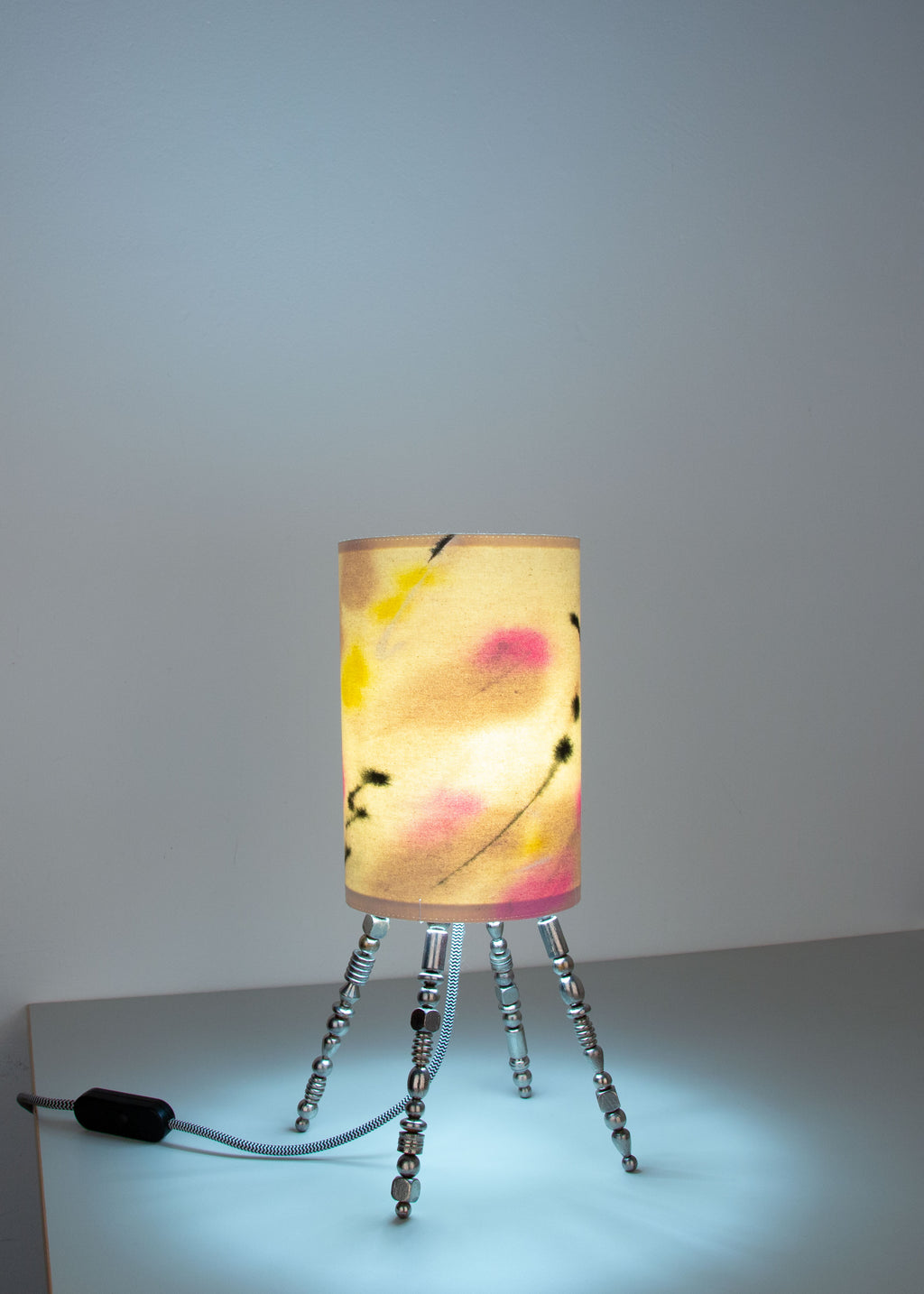 lamp 03 // hand-painted fabrics