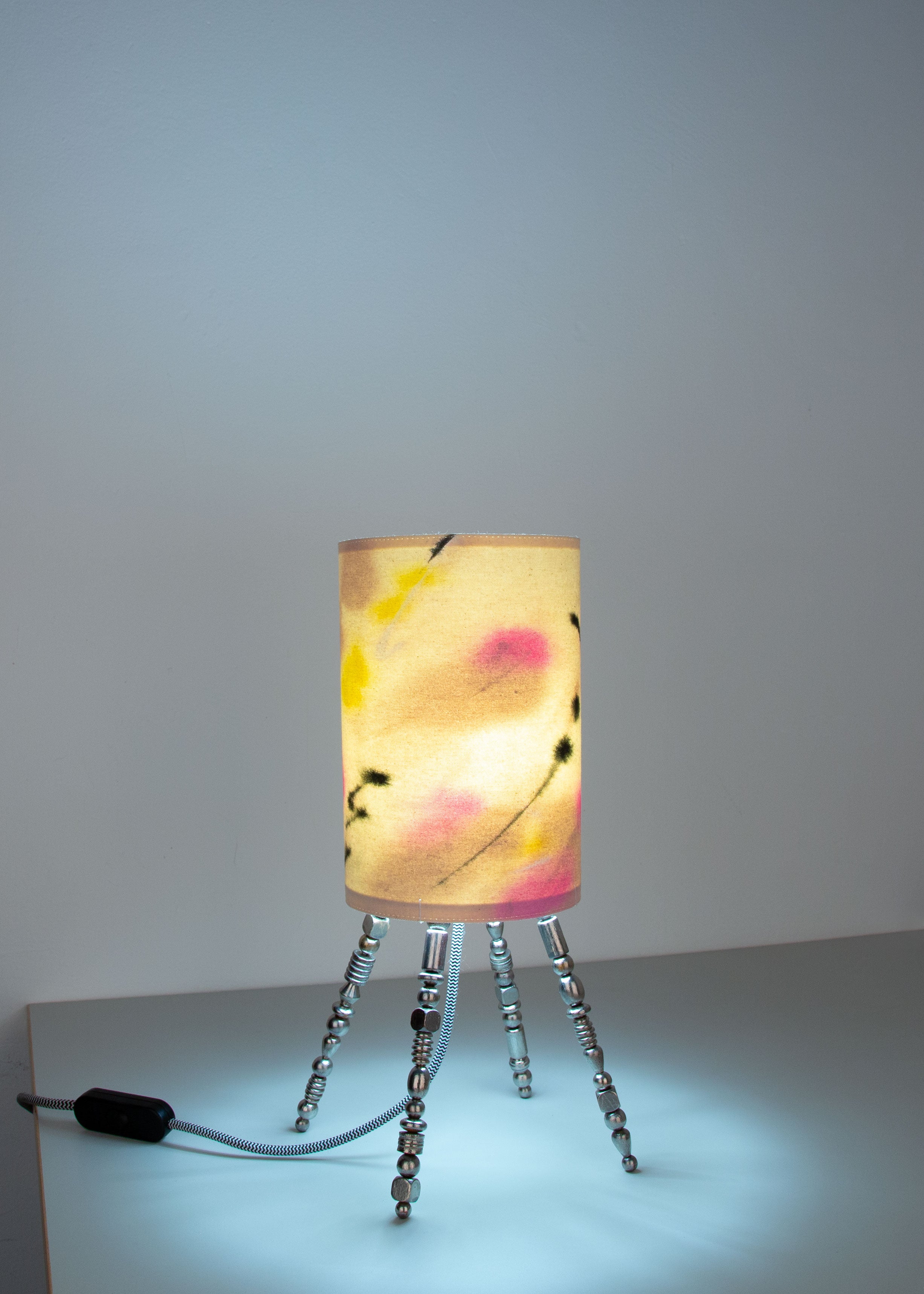 lamp 03 // hand-painted fabrics