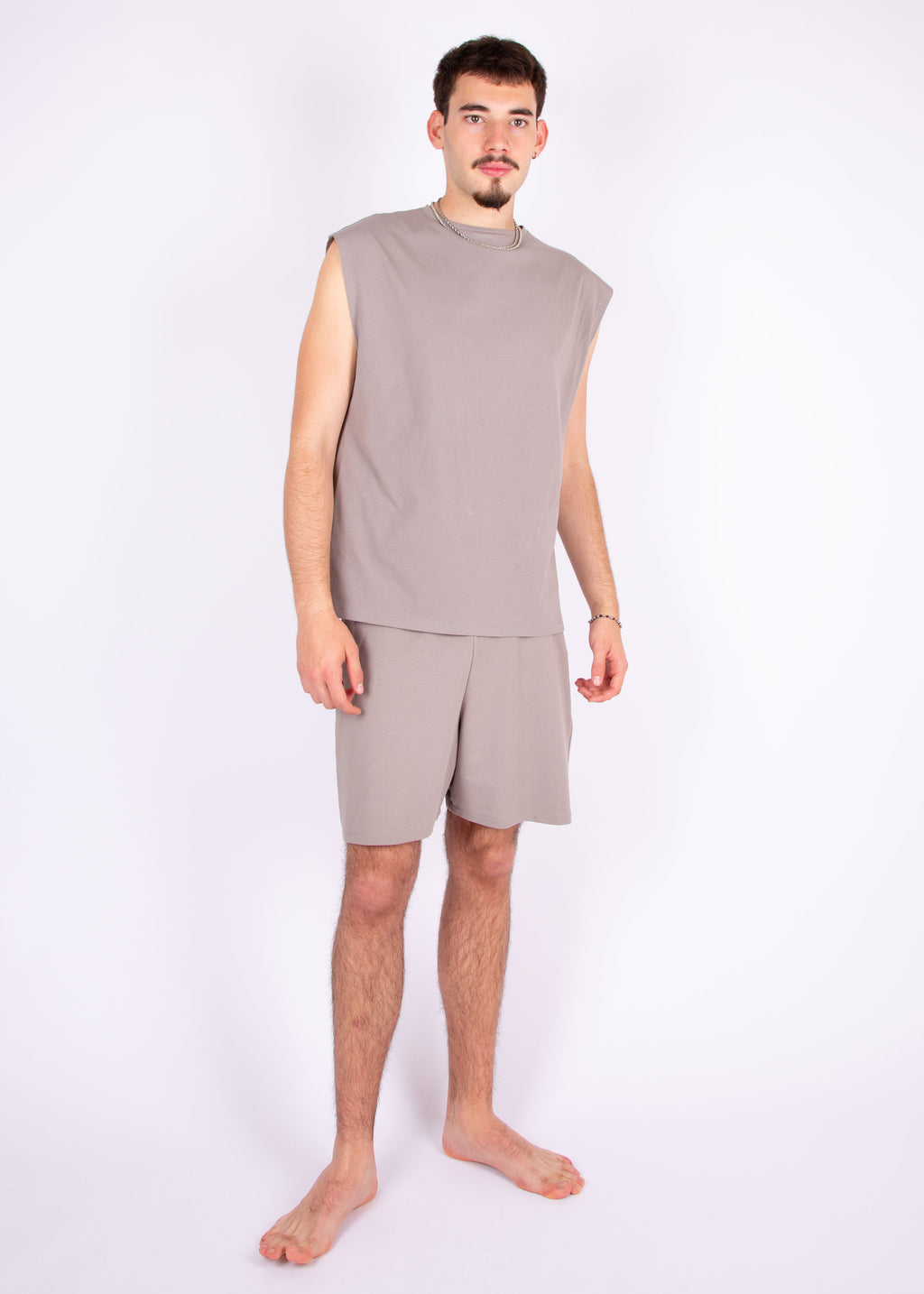 oversize shirt // dolphin grey