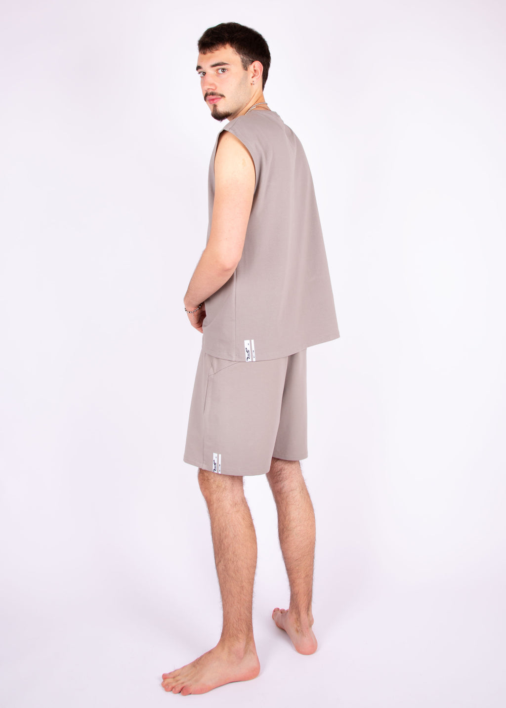 oversize shirt // dolphin grey
