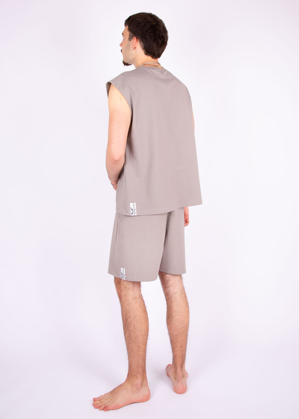 oversize shirt // dolphin grey