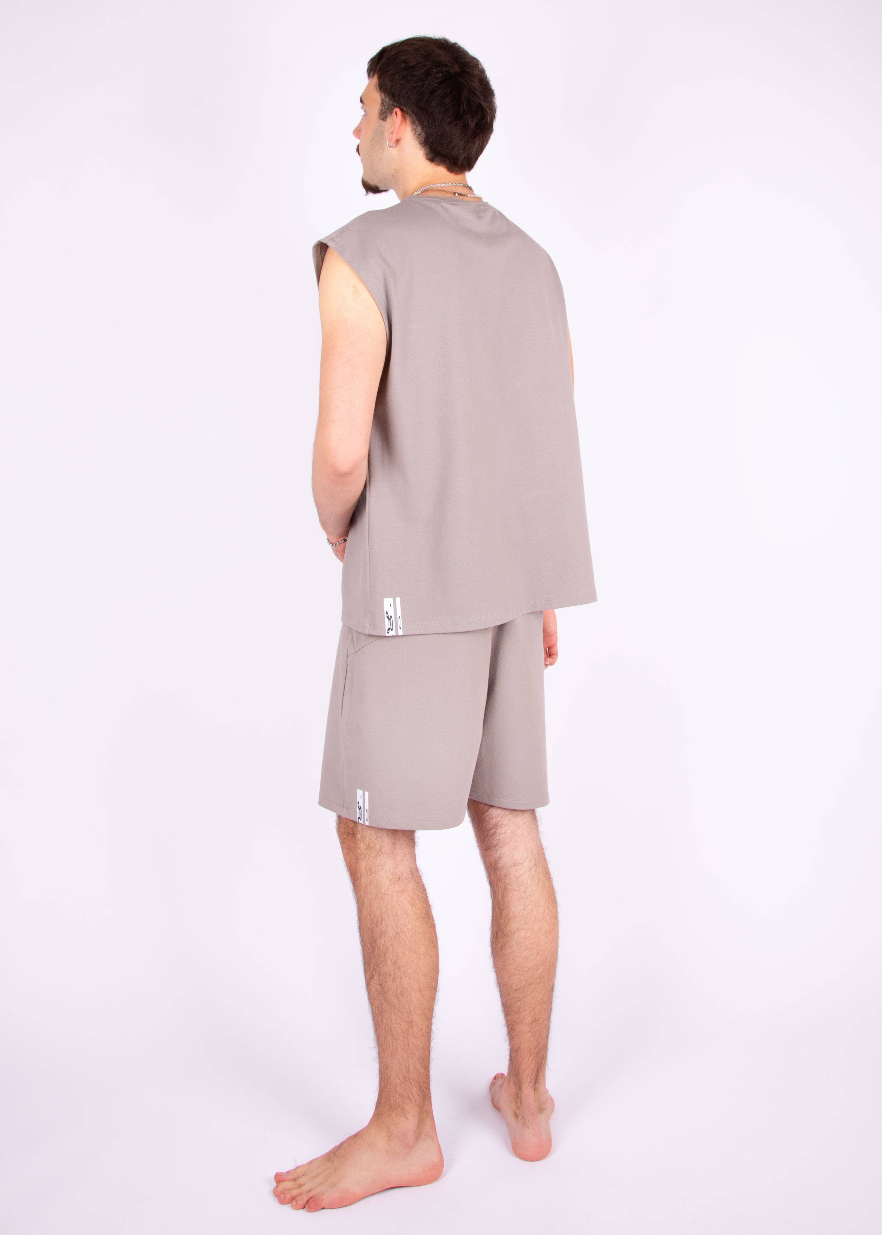 oversize shirt // dolphin grey