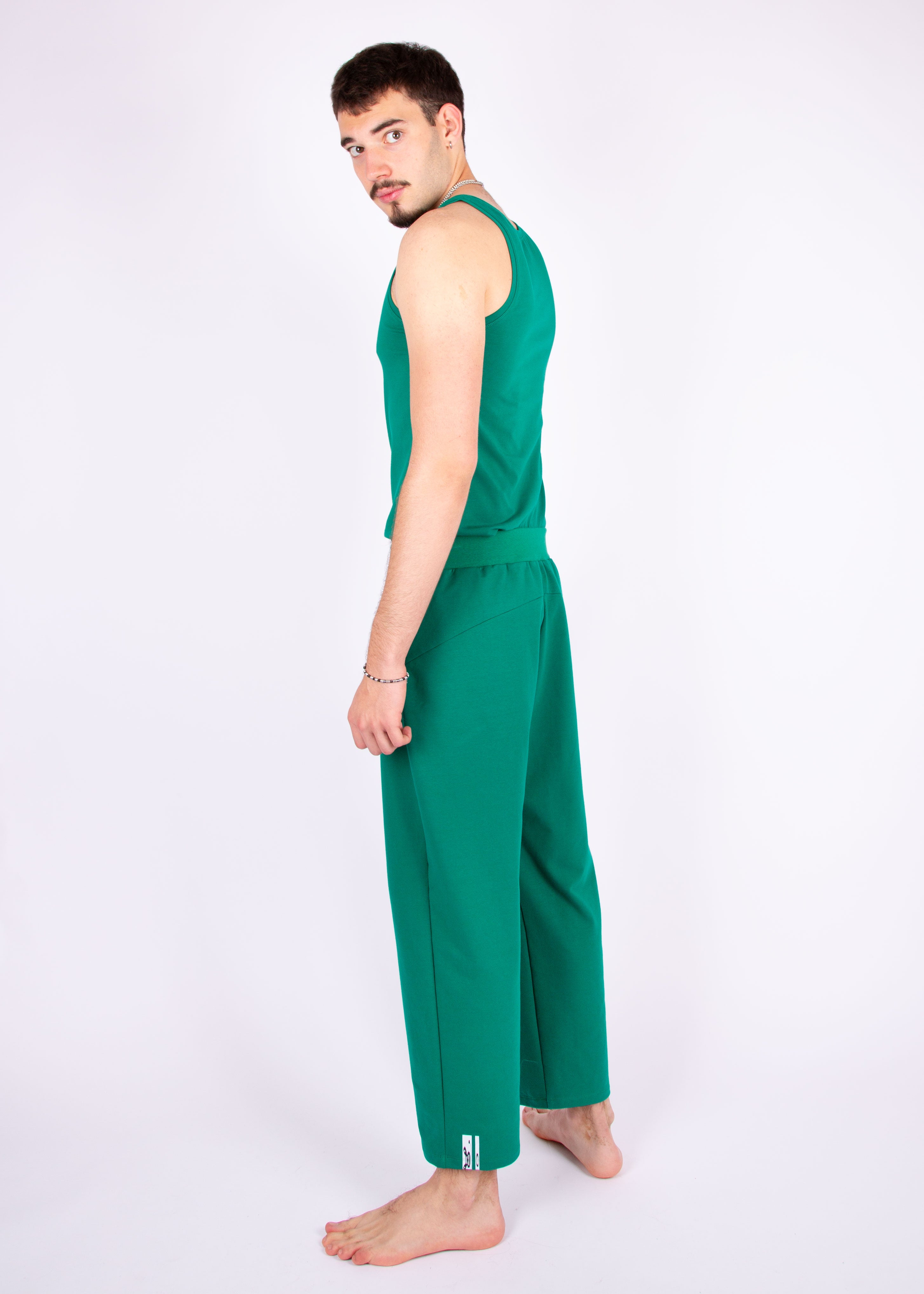 pants // emerald green